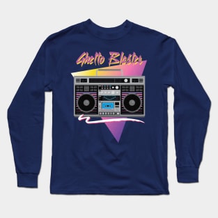 1980s ghetto blaster Long Sleeve T-Shirt